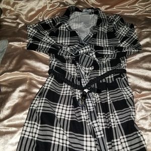 Soft plaid dress
